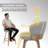 26'' Swivel Upholstered Counter Stool With Wood Frame-729968464