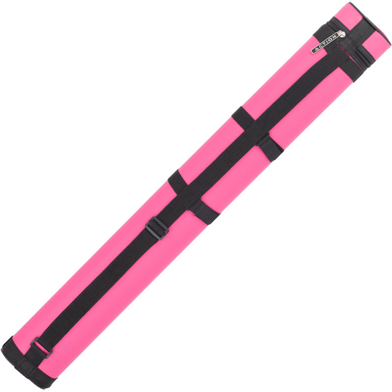 2x2 Oval Hard Pool Cue Case, Pink