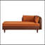 Chaise longue rembourrée avec rangement-131221002