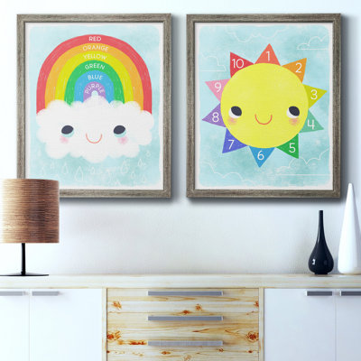 Cadre photo, ensemble de peintures sur toile