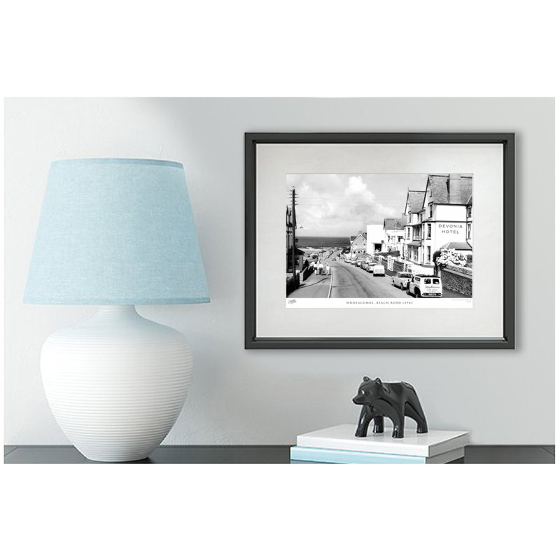Woolacombe, Beach Road C1965 by Francis Frith - Single Picture Frame Print, 60cm H x 80cm W x 2.3cm D