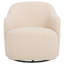 Fauteuil d'appoint pivotant Carolo
