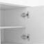 Meuble télé blanc moderne de conception ondulée de 68 po avec porte de rangement, meuble télé, meuble télé, convenant aux téléviseurs de 55 po et plus, salon