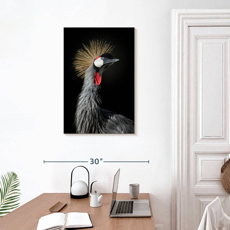 Brampt The Queen Crane, H 30 po x l 20 po