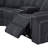 Malabika Upholstered Reclining Curved Sectional Symmetrical