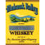 Toile tendue avec étiquette Trinx Vintage Booze Labels, "Mohawk Valley Bourbon Whiskey" 376168-1748832933