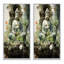 «Green Buddhist Art Buddhas Serene», 2 pièces sur toile-1512292813-1512292785