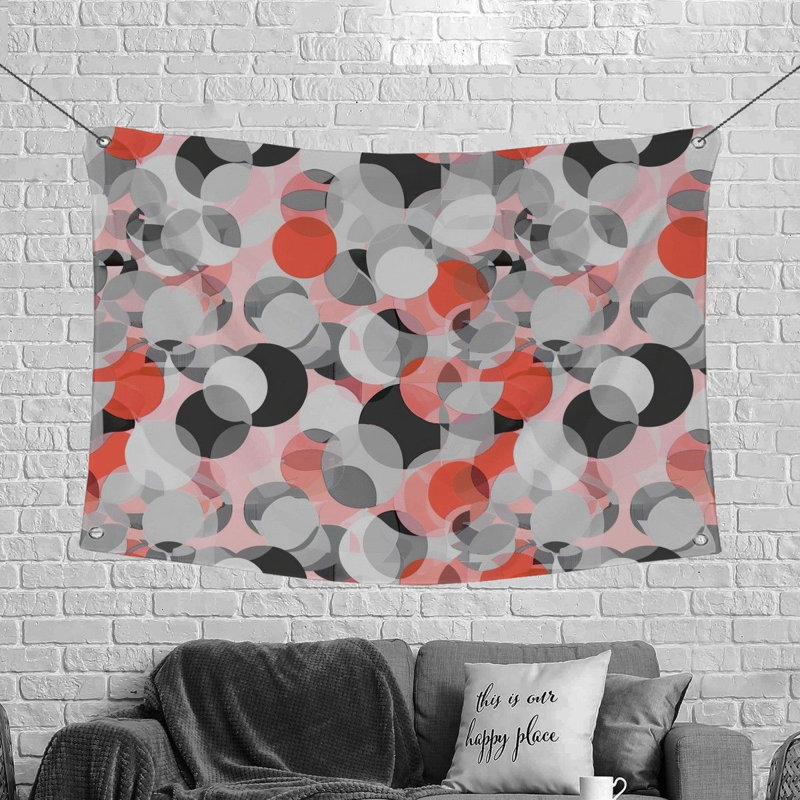 Microfiber Fabric Tapestry, 50" H x 60" W