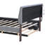 Lit plateforme simple tapissier simple TG gris-1570185923-1570185932