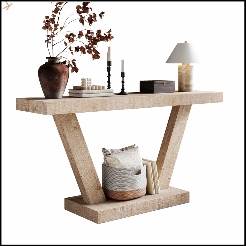60 Inches Vintage Distressed Wood Entryway Bench With 2-Tier Solid Wood Veneer Storage, Rustic Wide Design For Hallway And Living Room