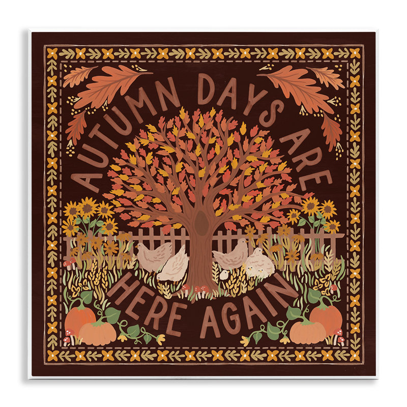 «Autumn Days on Brown» par Laura Marshall