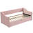 Upholstered Daybed With Pull-Out Trundle Bed-725274194
