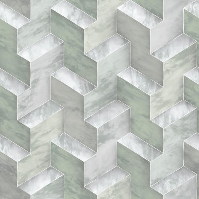 Step To It 33' L x 20.5" W 3D Embossed Wallpaper Roll