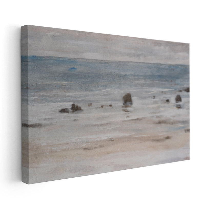 Shimmering Shore I - reproduction d'art sur toile, H 24 po x l 36 po