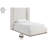 Solange Linen Textured Fabric Upholstered Bed-1816615711
