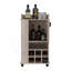 Chariot-bar Fargo avec armoire, 6 porte-bouteilles et roulettes intégrés-1652908488