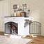 Cage pour chien Farmhouse avec 3 tiroirs - Table de bout robuste pour grand chien-1141682263