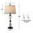 Arry 26'' Glass USB Table Lamp