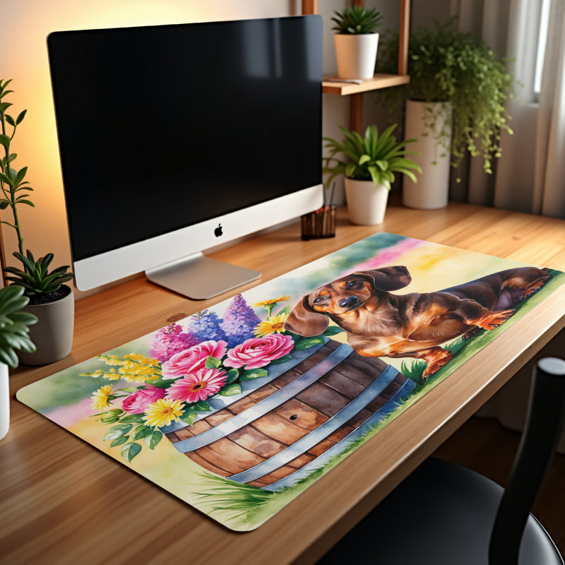 Polyester Desk Pad, 31.5x15.5