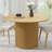 Solid Wood Dining Table Round Pedestal Kitchen Table-853627306-853627304