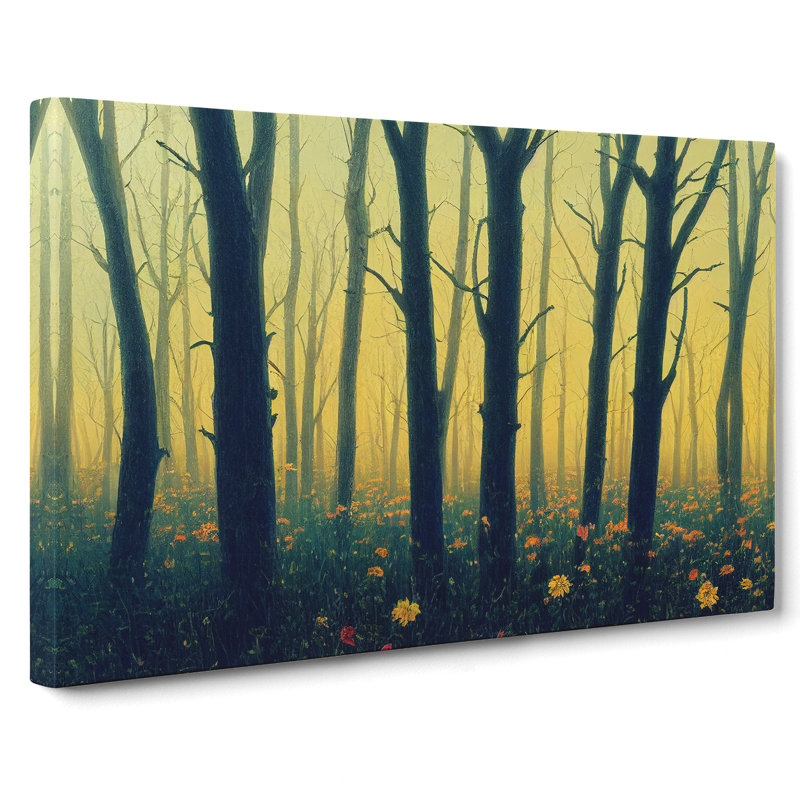 Showstopping Spring Forest - Wrapped Canvas, 40cm H x 60cm W x 3cm D