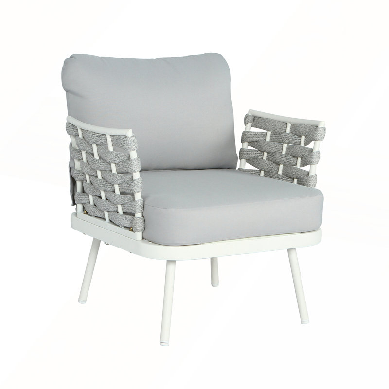 Ensemble de 2 fauteuils club en acier pour sièges modernes et confortables