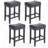 Backless Saddle Upholstered 26" Counter Stool with Wood Frame-867278262-867278263