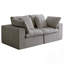 Canapé modulaire modulaire avec velours côtelé confortable, conception peu encombrante pour un confort moderne-2019958209