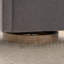 Fauteuil demi-tonneau moderne pivotant avec dossier ouvert-652721345