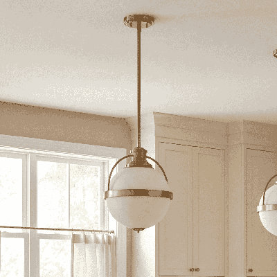 Reeves Dimmable Single Light Pendant
