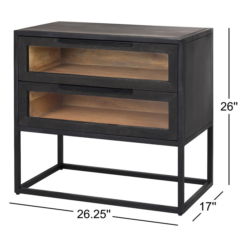 Clementine Storage End Table