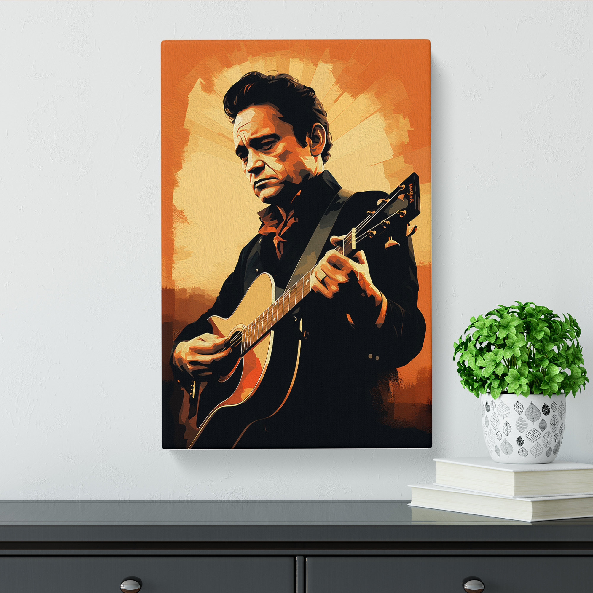 Marlow Home Co. Johnny Cash - Print | Wayfair.co.uk
