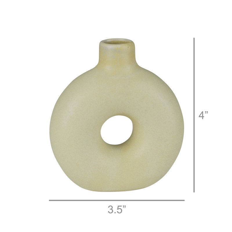 Vase Evyanna, Blanc