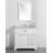 Hermes 36'' Single Bathroom Vanity with Marble Top-1646516514