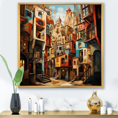 Cubisme multidimensionnel II - imprimé