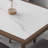 High-end Rock Plate Solid Wood Dining Table Sets 6 - Person Four Leg Dining Set-101945373