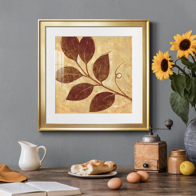 Marsala Moment III - Reproduction d'art sur papier encadrée