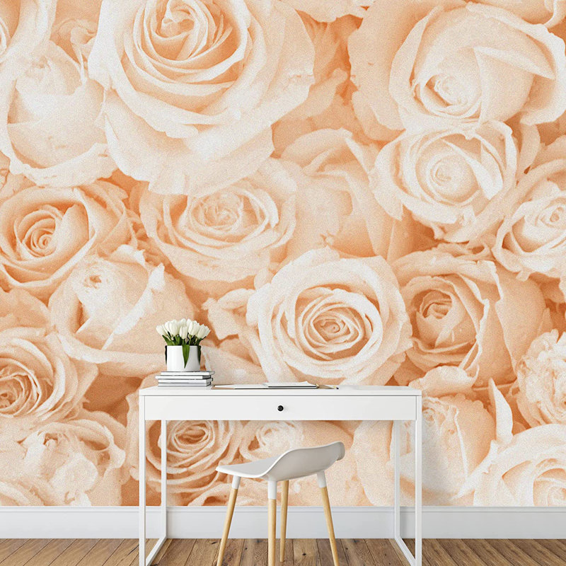 Peel & Stick Floral Border, 100" L x 144" W