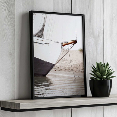 Sail Boat By Bree Madden Canvas Art Print