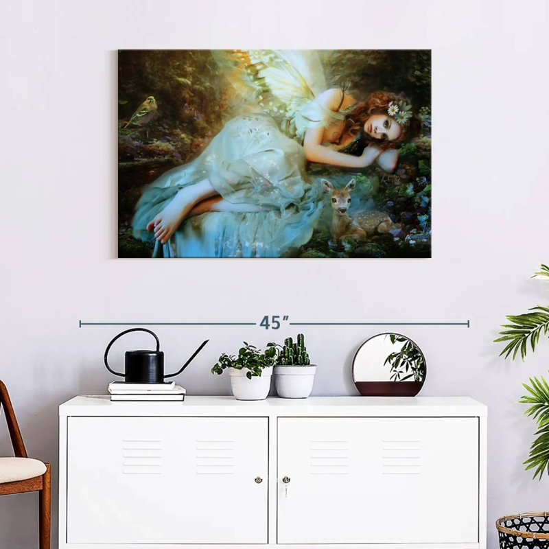 Kelan Spring Fairy, 24" H x 36" W