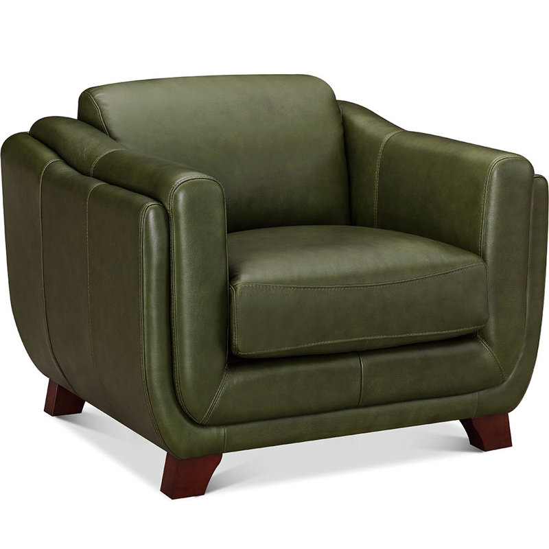 Chaise en cuir fleur Cactier