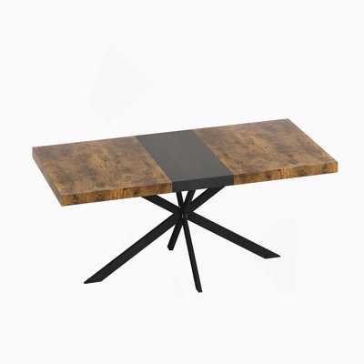 55.11" -70.86"Retro Rectangular Stretch Dining Table