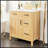 30 Inch Wood Bathroom Vanity With Soft Close Doors,Drawers And Adjustable Shelf