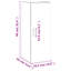 Mayowa Wall Mounted Cabinet 34,5x34x90 cm-870395163