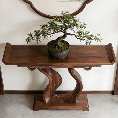 Nouvelle console en bois massif de style chinois