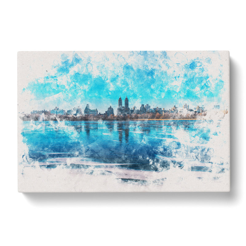 View Of New York - Wrapped Canvas Print, 50cm H x 76cm W x 3cm D