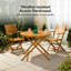 Folding Patio Dining Armchair