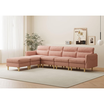 Canapé modulaire convertible 6 pièces 6 pièces