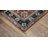 Edgette Bordered Oriental Rust/ Grey Area Rug-548149603