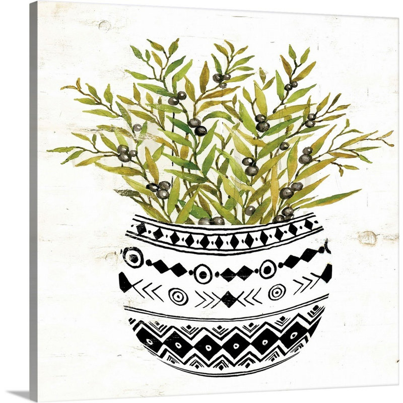 Art mural sur toile Mud, Toile tendue, H 30 po x l 30 po x P 1,25 po